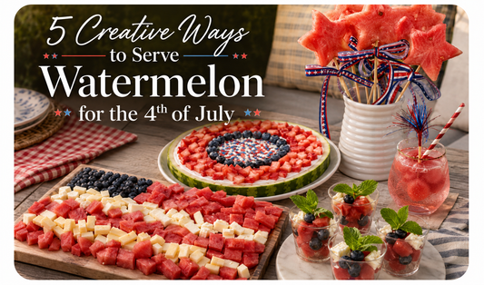 5 Fun Ways to Serve Watermelon for the 4th of July