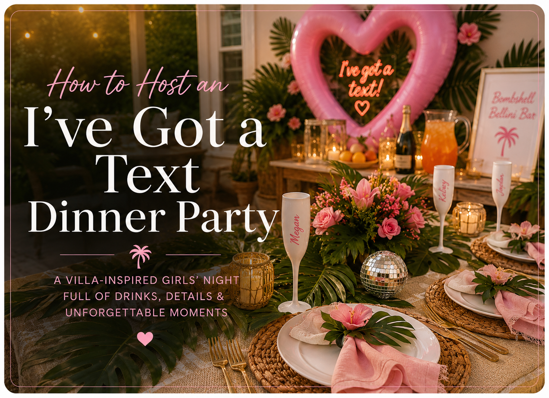 How to Host an "I've Got a Text" Dinner Party