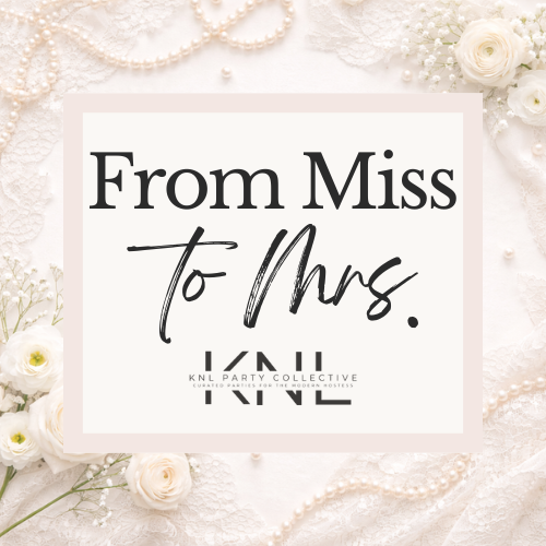 Miss to Mrs. Bridal Shower Collection