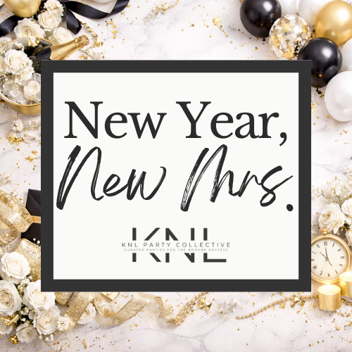 New Year, New Mrs. Bridal Shower Collection