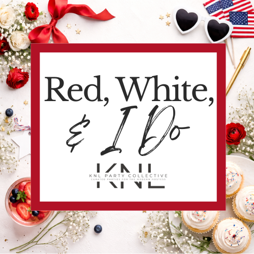 Red, White, & I Do Bridal Shower Collection