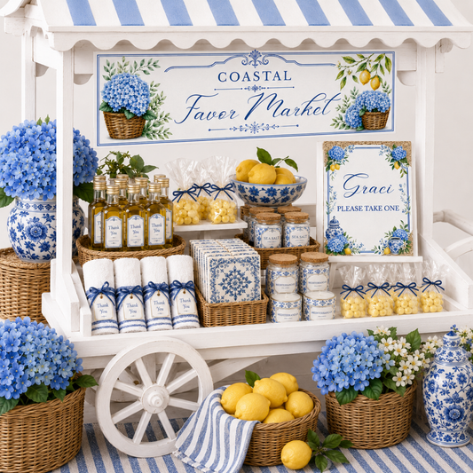 Coastal Favor Market Signage Bundle