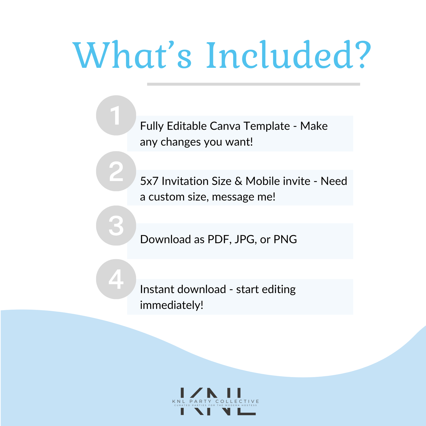 Winter ONEderland First Birthday Invitation | 5x7 Editable Canva Template