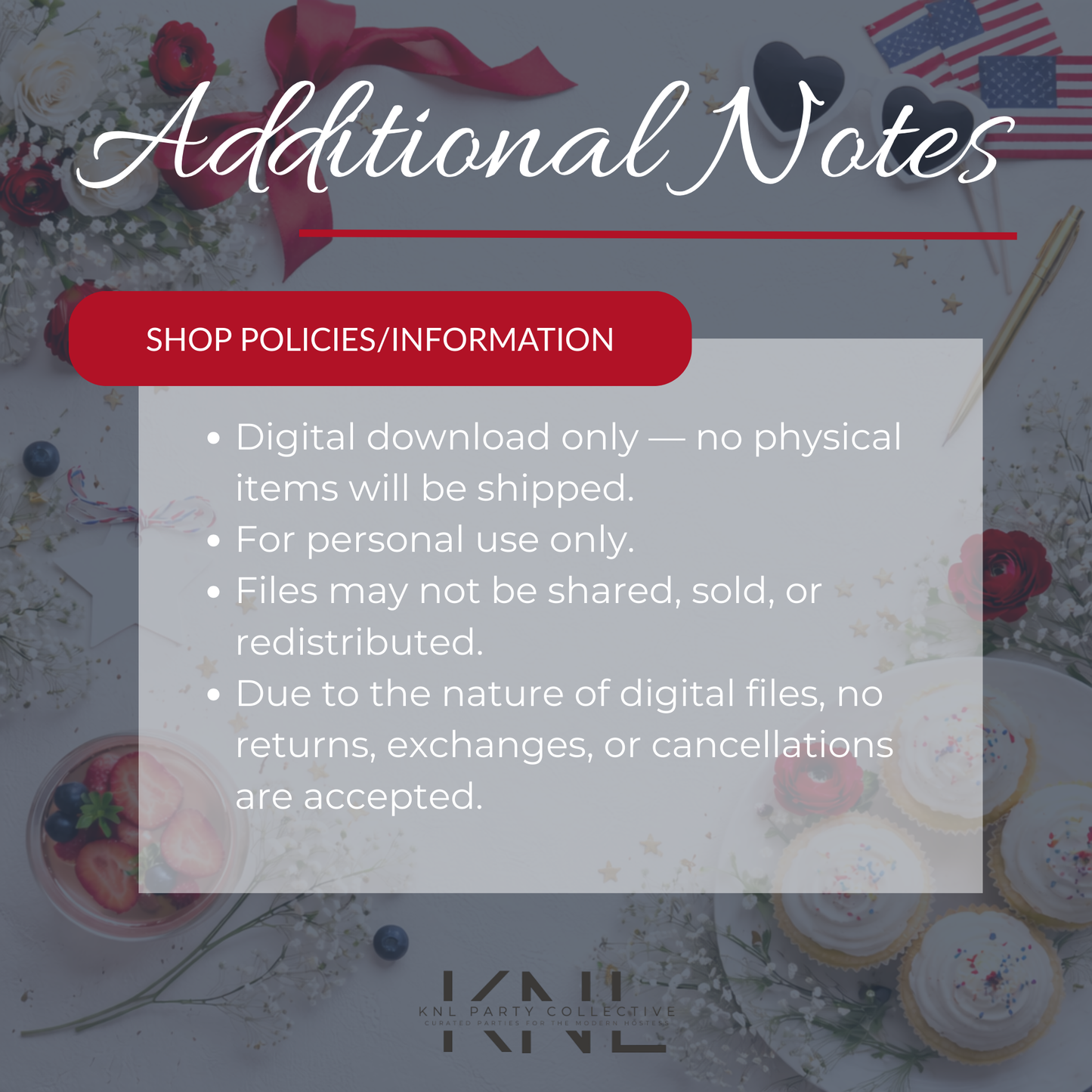 Editable Digital Invitation | Fourth of July Bridal Shower Theme