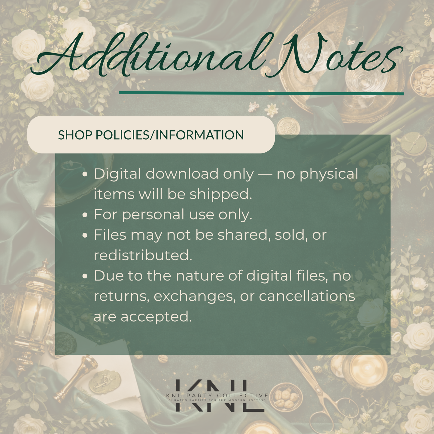 Emerald Éireann Bridal Shower Invitation | Editable Canva Template